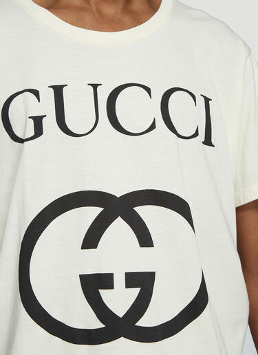 Gucci Logo T-Shirt White guc0135072