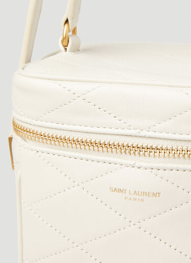 Saint Laurent Vanity Sintra Sport Shoulder Bag Cream sla0247194