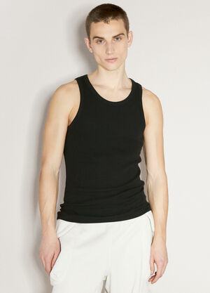 Entire Studios Rib Tank Top Black ent0155022