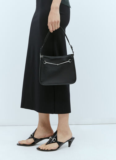 Gucci ホースビットスリム スモールショルダーバッグ ブラック guc0254044