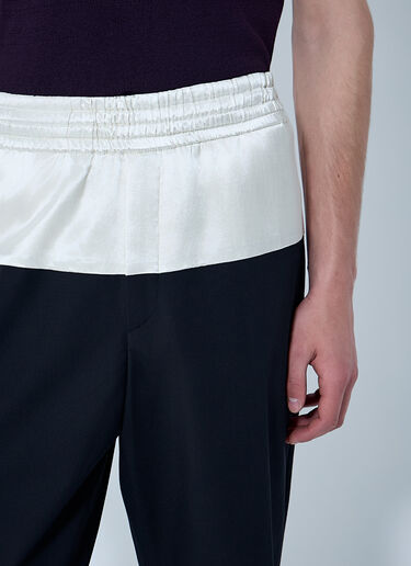 Drawstring Wide-Leg Trousers Dries Van Noten Drawstring Wide-Leg Trousers Black dvn0163016