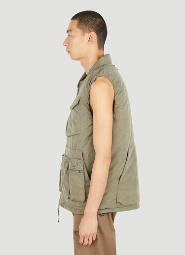 Liberaiders Utility Vest II Sleeveless Jacket Green lib0151004