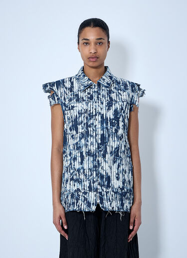 LIMI Feu Sleeveless Blouson Navy lmf0264002