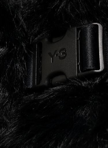 Y-3 Faux Fur Neckwarmer Black yyy0265010