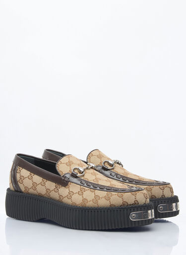 Gucci ホースビット クリーパーローファー ベージュ guc0158016