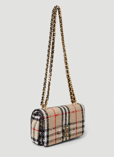 Mini Lola Vintage Check Shoulder Bag Burberry Mini Lola Vintage Check Shoulder Bag Beige bur0251046