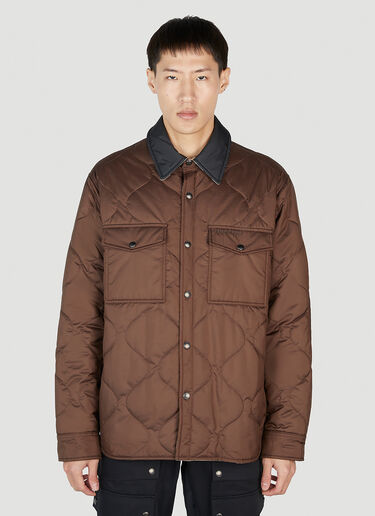 Quilted Reversible Jacket Burberry Quilted Reversible Jacket Brown bur0151003