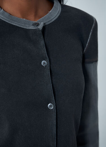 Layered Button-Down Cardigan OUR LEGACY Layered Button-Down Cardigan Grey our0262021