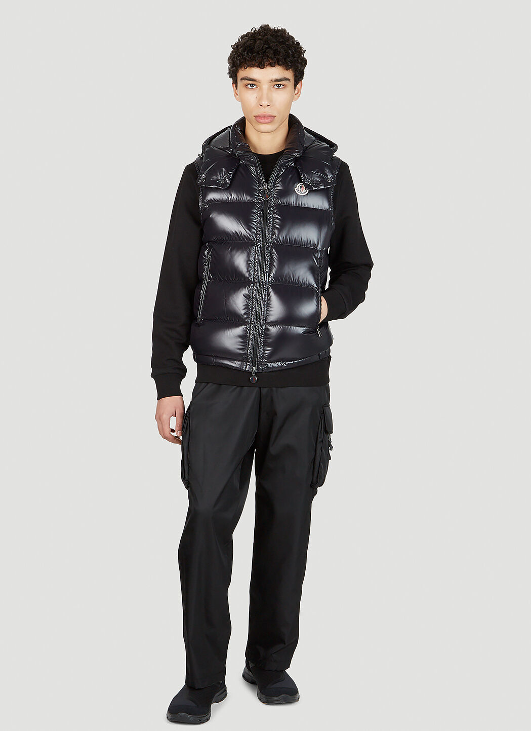 Moncler lacet hotsell gilet
