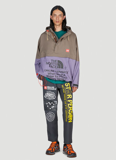 The North Face x Online Ceramics 拼色风衣 灰色 tnf0152054