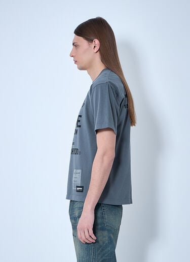 Yohji Yamamoto Logo Motif T-Shirt Grey yoy0160023