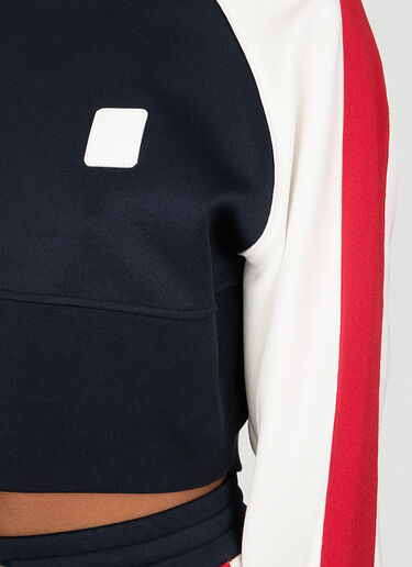 Balmain Raglan Sweatshirt Blue bln0253021