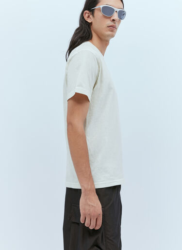 Stone Island Logo Patch T-Shirt Beige sto0154076
