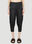 Pleats Please Issey Miyake Fluffy Tapered Pants Black plp0252016