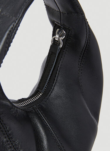 Kiko Kostadinov Small Buggle Hobo Handbag Black kko0252016