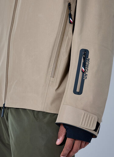 LN-CC® - Moncler Grenoble: Hinterburgs GORE-TEX® Hooded Ski Jacket - Beige Moncler Grenoble Hinterburgs GORE-TEX® Hooded Ski Jacket Beige mog0165011