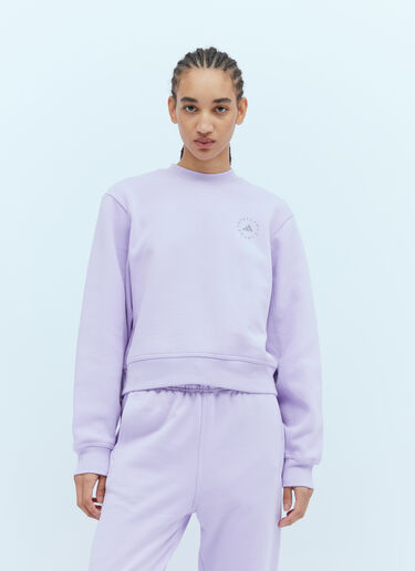 adidas by Stella McCartney TCA Logo Sweatshirt Purple asm0254014