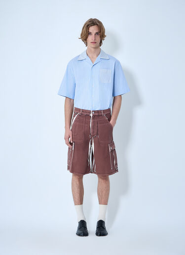 Marni Utility Cargo Shorts Brown mni0163008
