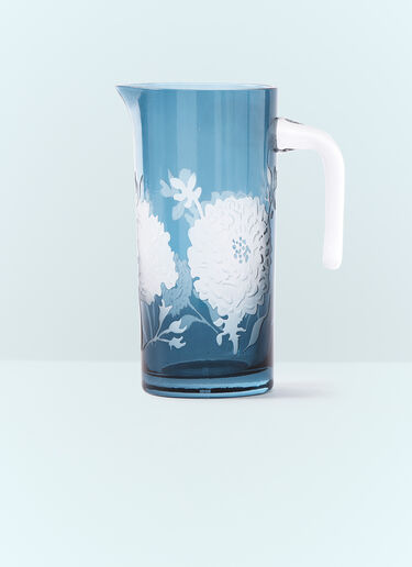 POLSPOTTEN Peony Pitcher Blue wps0691443