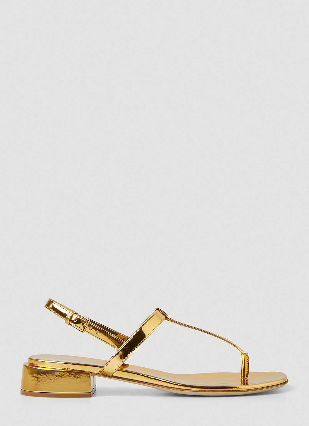 Burberry online sandals gold