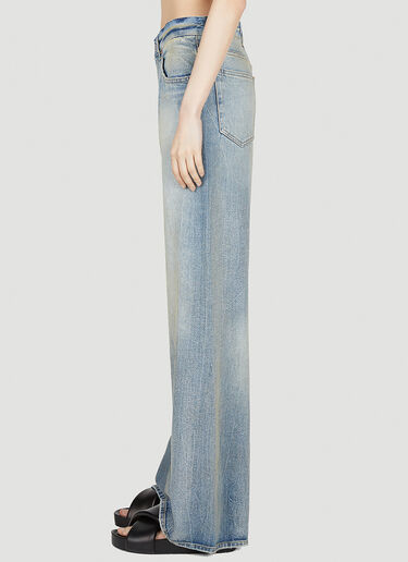 MM6 Maison Margiela Wide Leg Jeans Blue mmm0252009