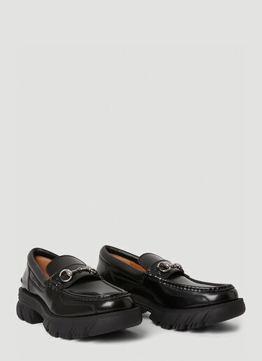 Gucci Leather Loafers  Black guc0145067