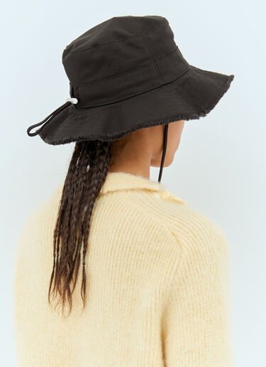 Jacquemus Le Bob Artichaut Hat Black jac0351004