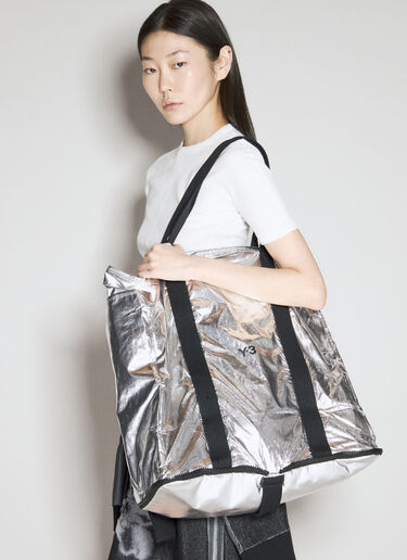 Y-3 Beach Tote Bag Silver yyy0356036