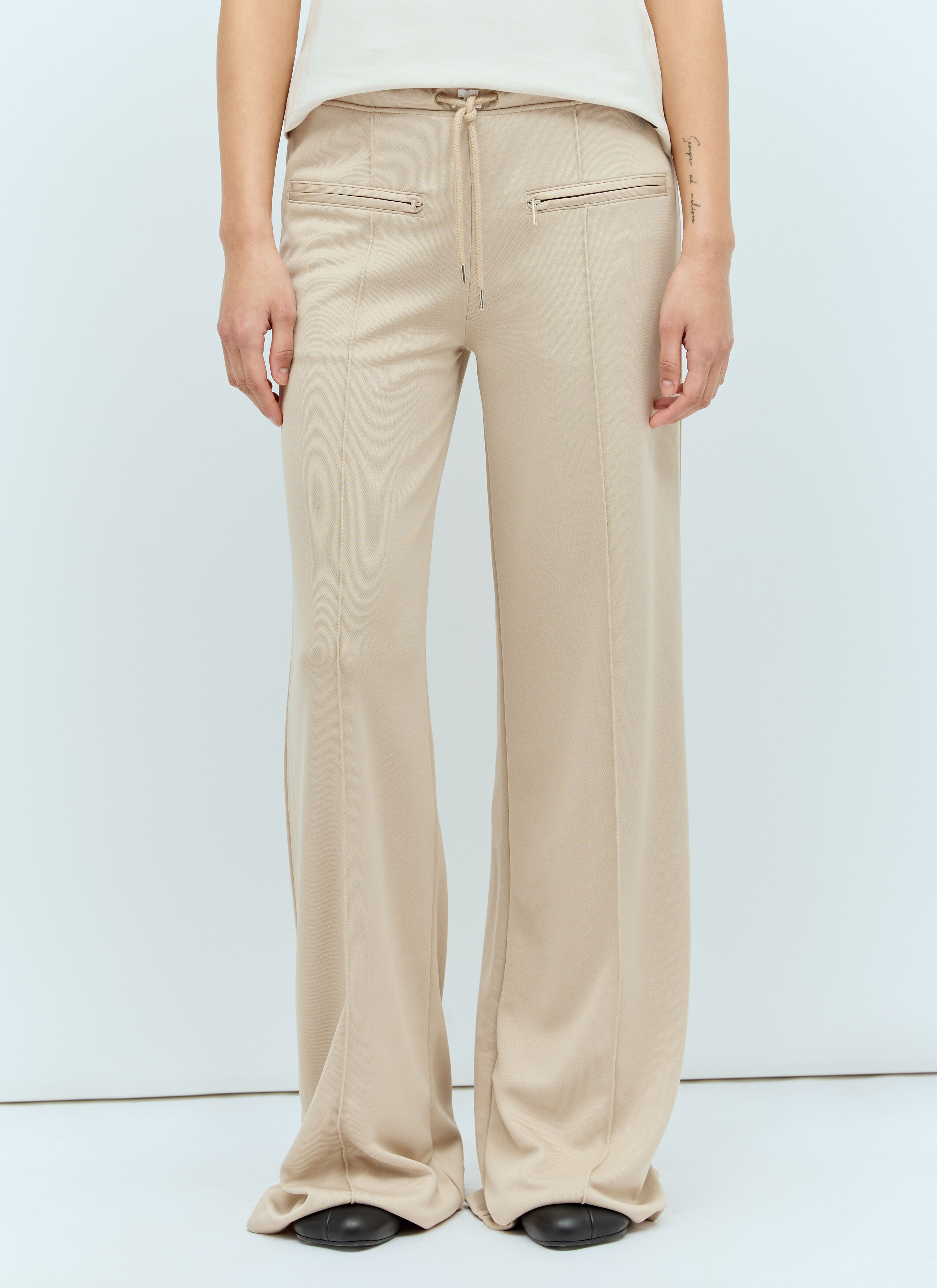 Womens track pants with zipper pockets deals