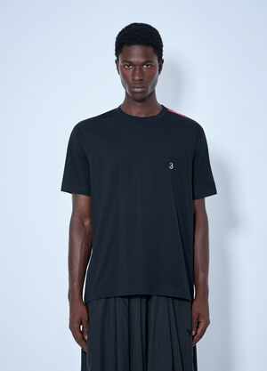Y-3 Gradient 3-Stripes T-Shirt Black yyy0165032