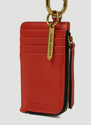 Isabel Marant Étoile Nysben Card Holder Red ibe0247042