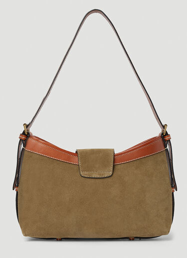 Isabel Marant Botsy Shoulder Bag Khaki ibm0251019