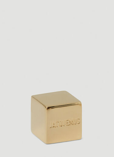 Jacquemus Le Signature Single Earring Gold jac0251114