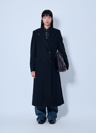 LN-CC® - Our Legacy: Manta Gabardine Coat - Black Our Legacy Manta Gabardine Coat Black our0265020