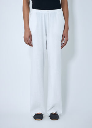 The Row Kohana Cotton Pants White row0264052