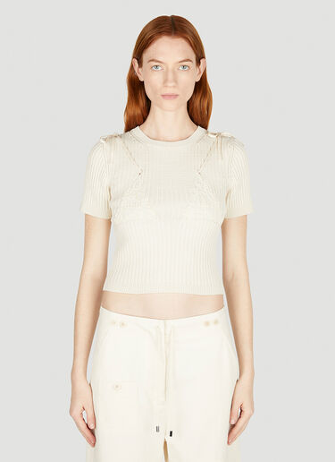 Jacquemus La Maille Bikini 上衣 奶油色 jac0251051