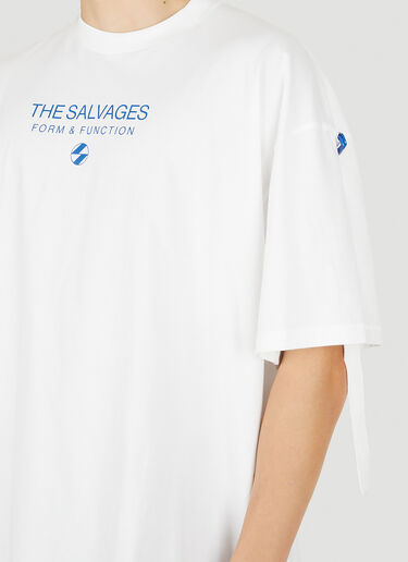 The Salvages Form & Function Tシャツ ホワイト slv0150006