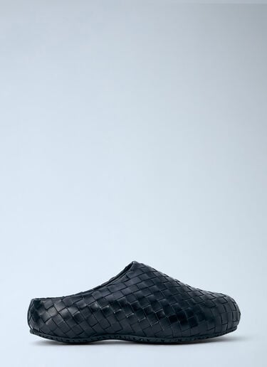 LN-CC® - Bottega Veneta: Klog Intrecciato Mules - Black Bottega Veneta Klog Intrecciato Mules Black bov0165027