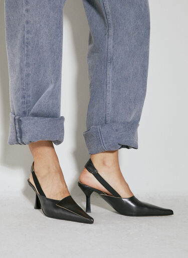 Envelope Leather Heels Our Legacy Envelope Leather Heels Black our0254018