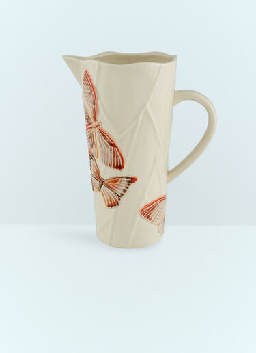 Bordallo Pinheiro Cloudy Butterflies Pitcher Cream wps0691270