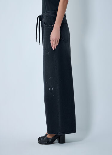 Distressed Jeans MM6 Maison Margiela Distressed Jeans Black mmm0261009