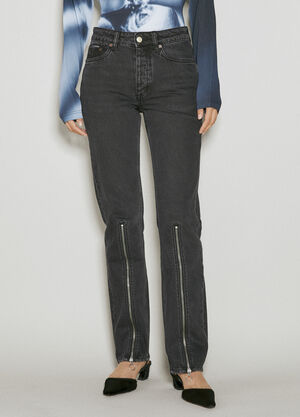 Eytys Orion Zip Jeans Black eyt0254003