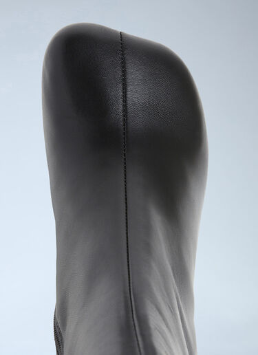 MM6 Maison Margiela 스퀘어 앵클부츠 블랙 mmm0253026