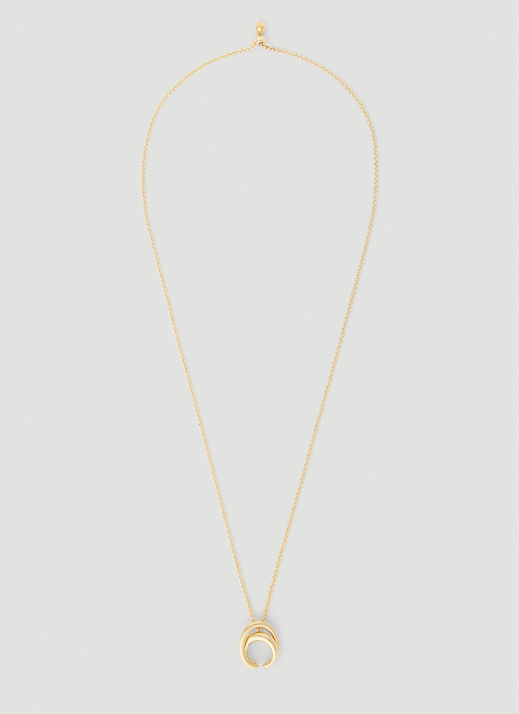 Charlotte CHESNAIS Initial Necklace Gold ccn0254001