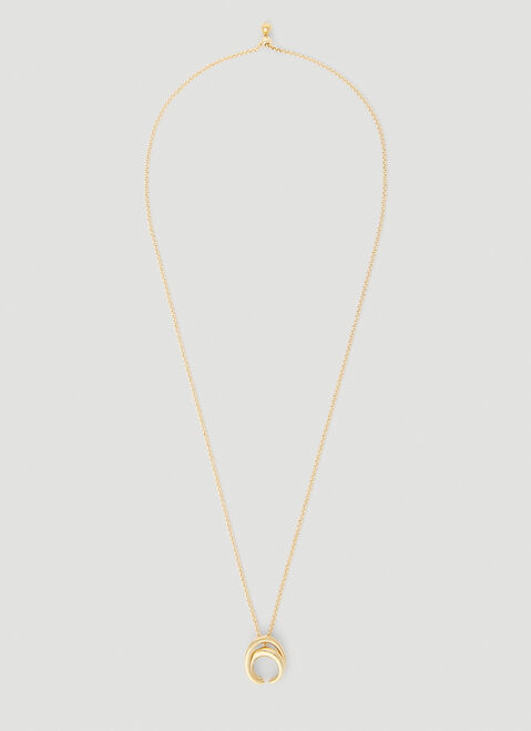 Charlotte CHESNAIS Initial Necklace Gold ccn0254003