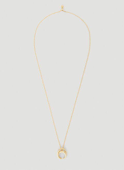 Charlotte CHESNAIS Initial Necklace Gold ccn0254001