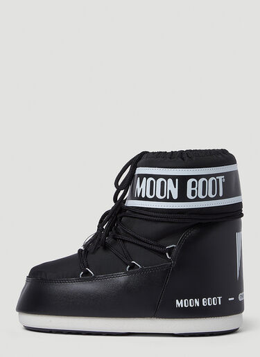 Moon Boot Glance Low Snow Boots  Black mnb0346006