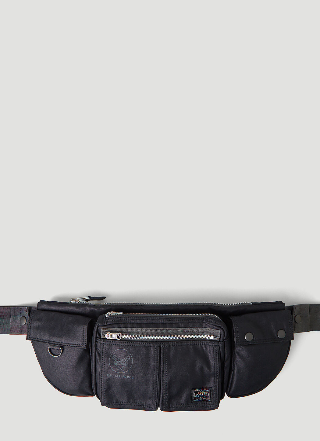 Porter Yoshida Co Flying Ace Kidney Belt Bag in Black LN CC
