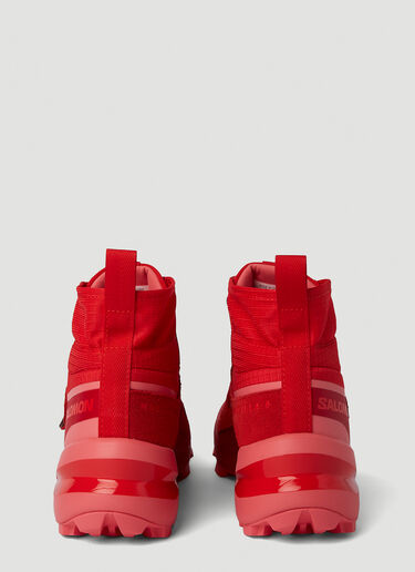 MM6 Maison Margiela x Salomon Cross High Sneakers Red mms0150002