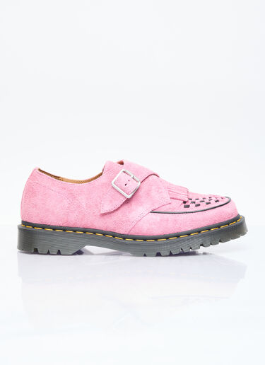 Dr. Martens The Ramsey Monk Kiltie Creeper Shoes Pink drm0156001